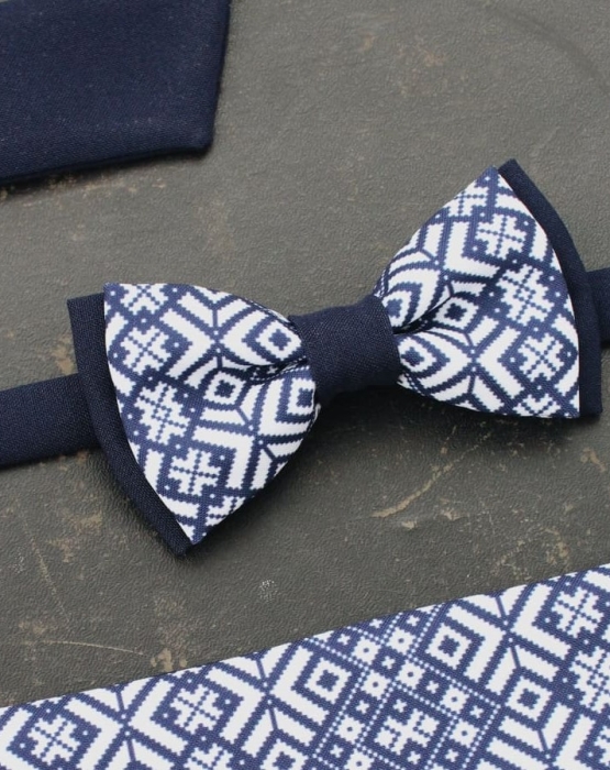 Bow tie blue ''Lielvārde''